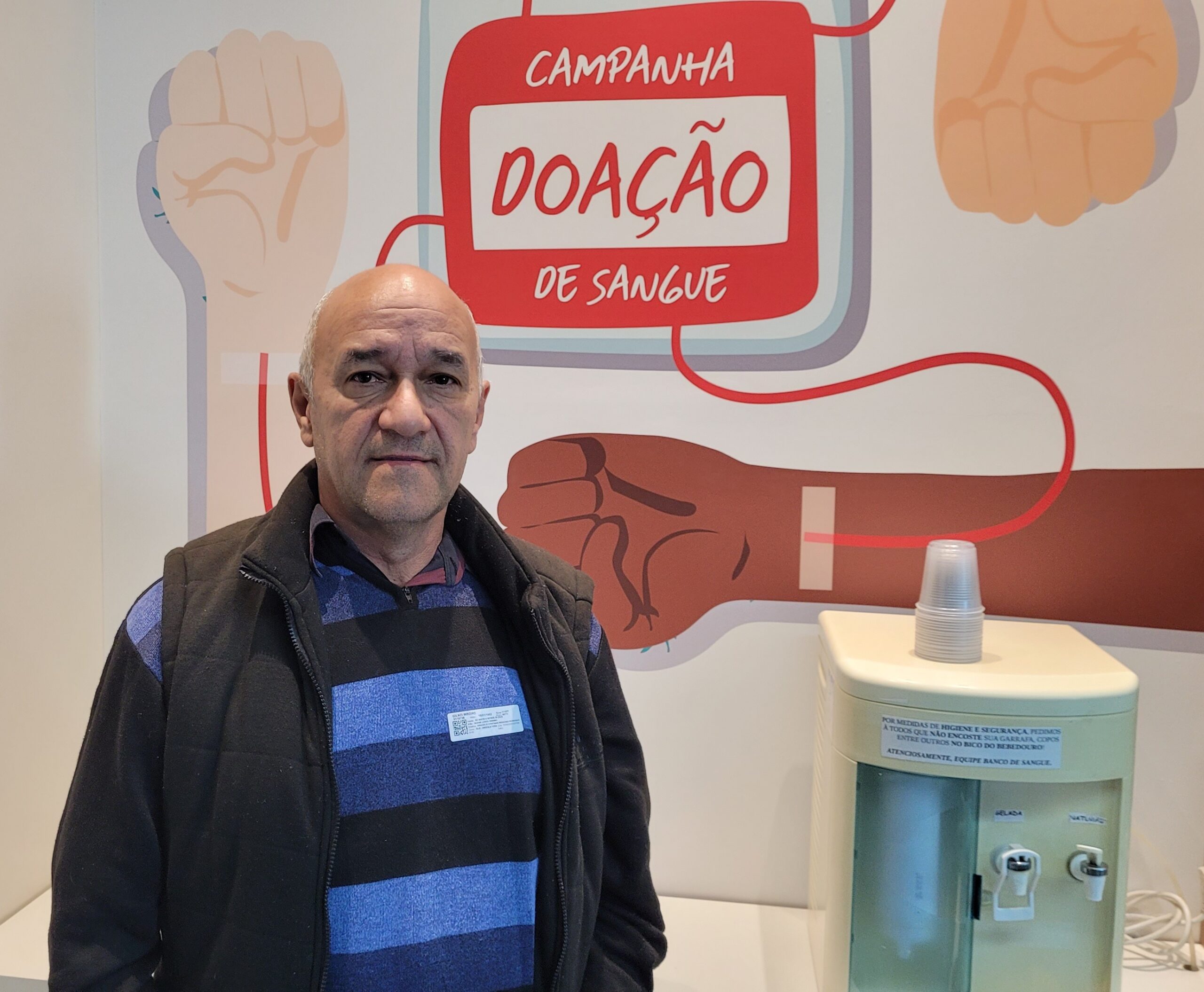 Gilnei Ribeiro, morador do bairro Glória 