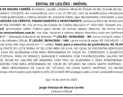 Edital de Leilões - Imóvel - 13.04.2026